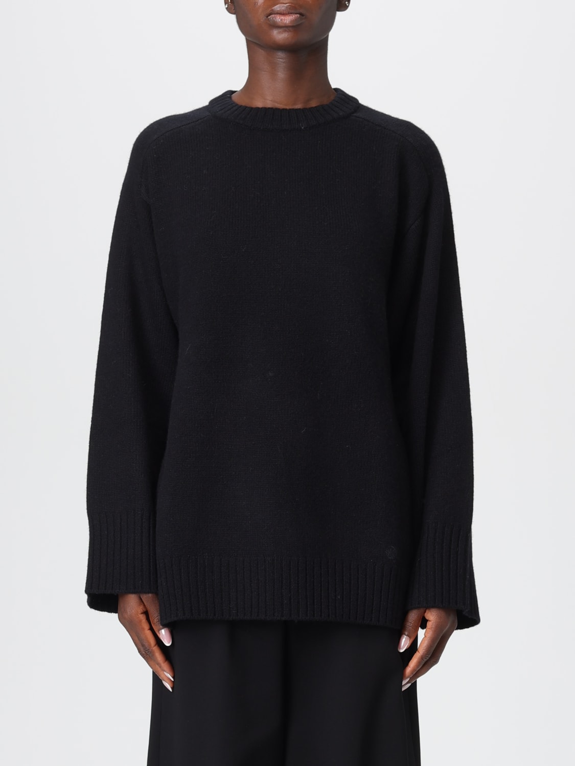 LOU LOU STUDIO JERSEY: Jersey mujer Lou Lou Studio, Negro - Img 1