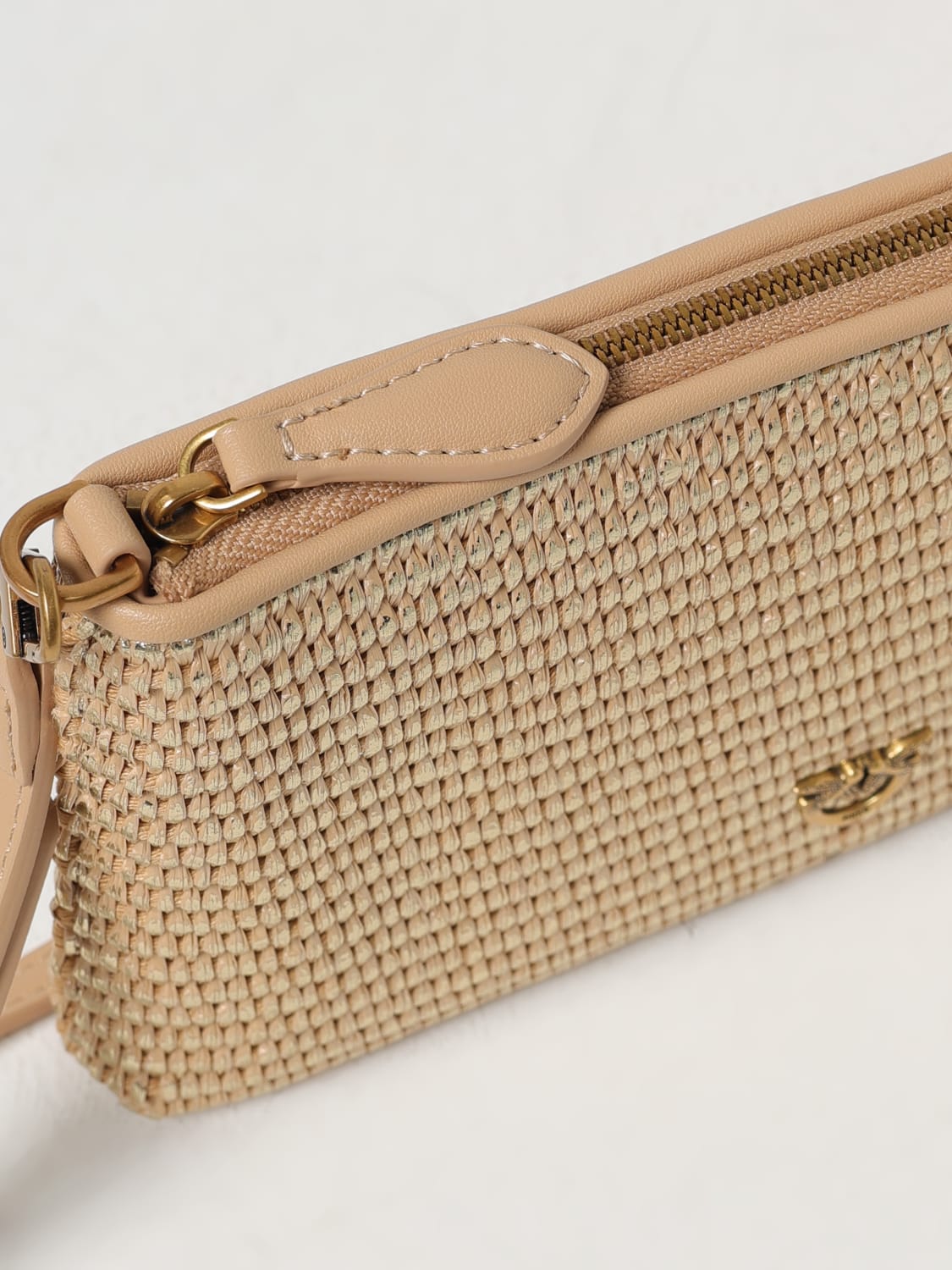 PINKO CROSSBODY BAG: Clutch woman Pinko, Gold - Img 3