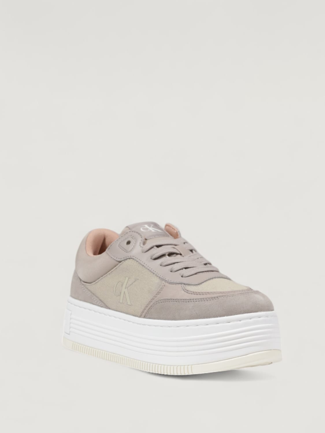 CALVIN KLEIN JEANS SNEAKERS: Sneakers woman Calvin Klein Jeans, Beige - Img 2