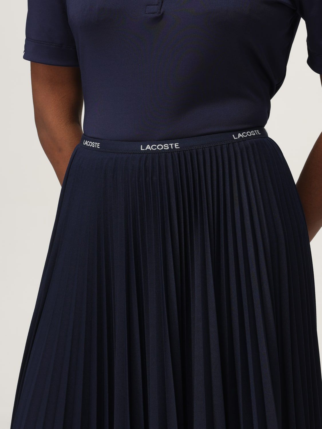 LACOSTE: Skirt woman - Blue | Lacoste skirt JF1402 online at
