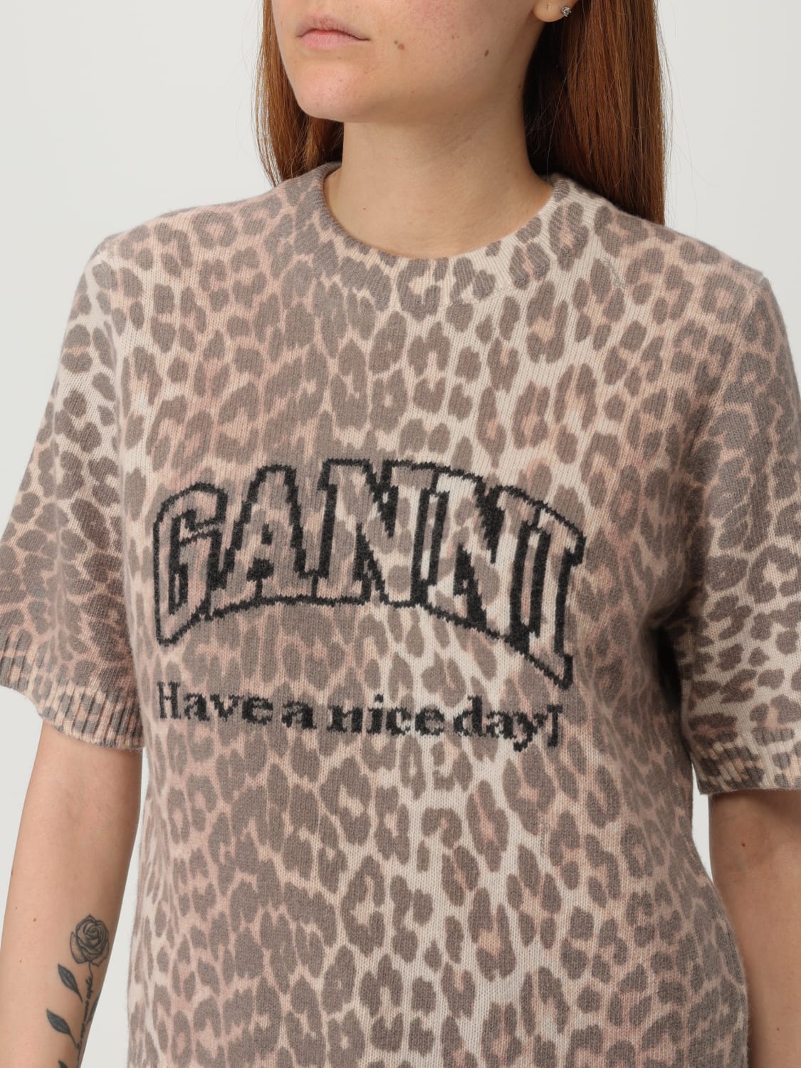 GANNI PULLOVER: Pullover damen Ganni, Bunt - Img 4