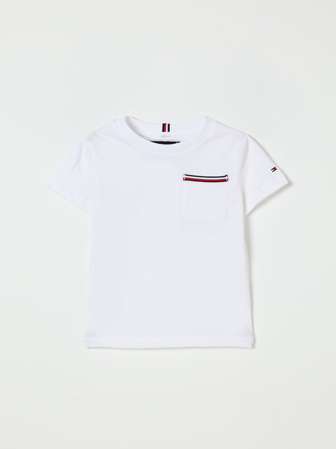 TOMMY HILFIGER T-SHIRT: Sweater kids Tommy Hilfiger, White - Img 1