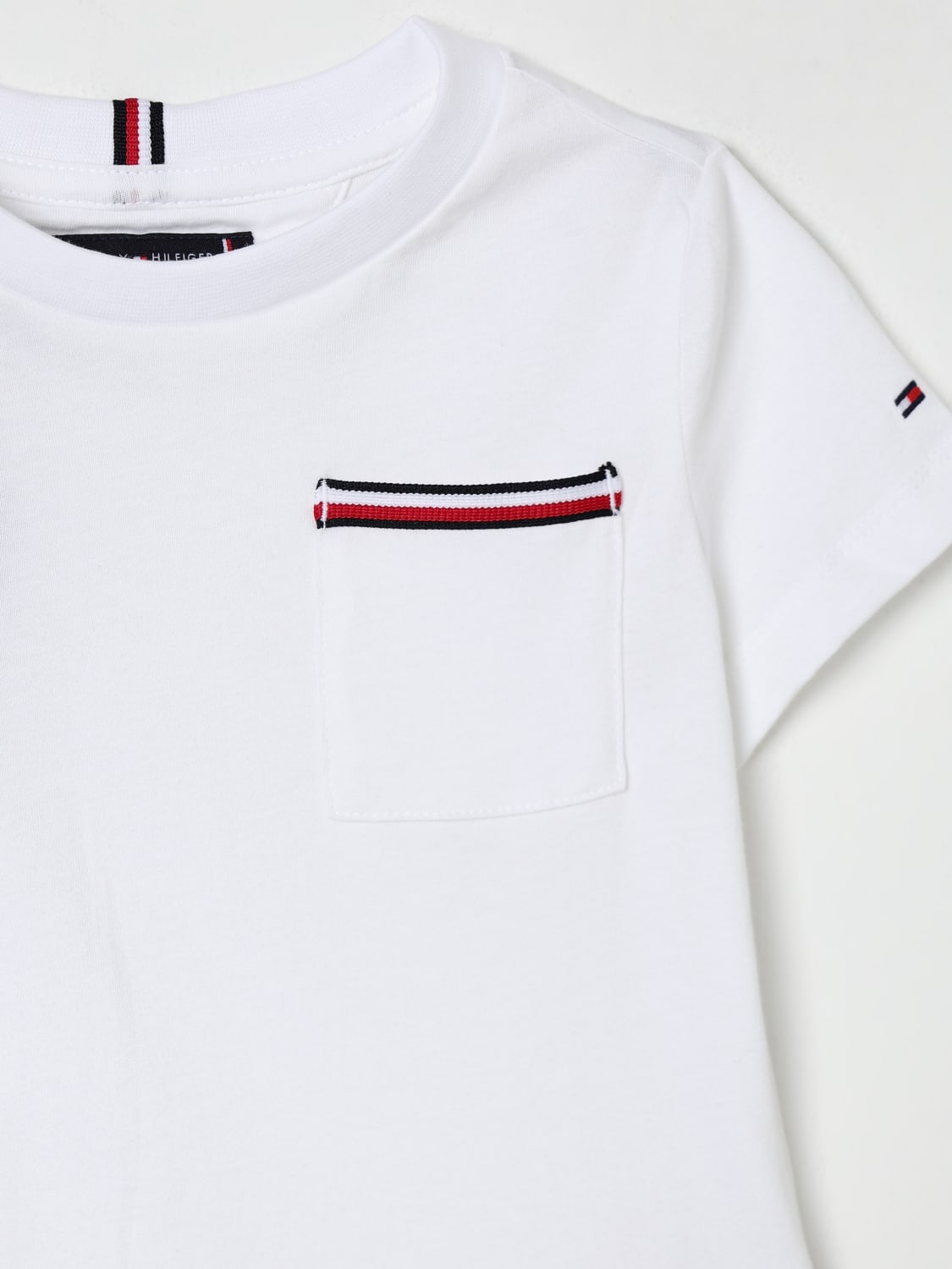TOMMY HILFIGER T-SHIRT: Sweater kids Tommy Hilfiger, White - Img 3