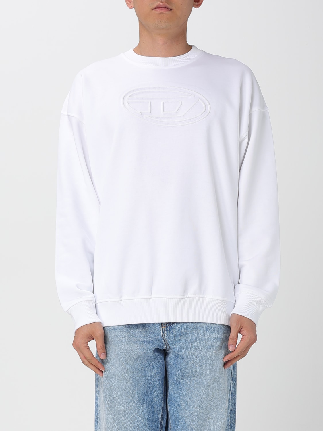 DIESEL SWEATSHIRT: Sweatshirt men Diesel, White - Img 1