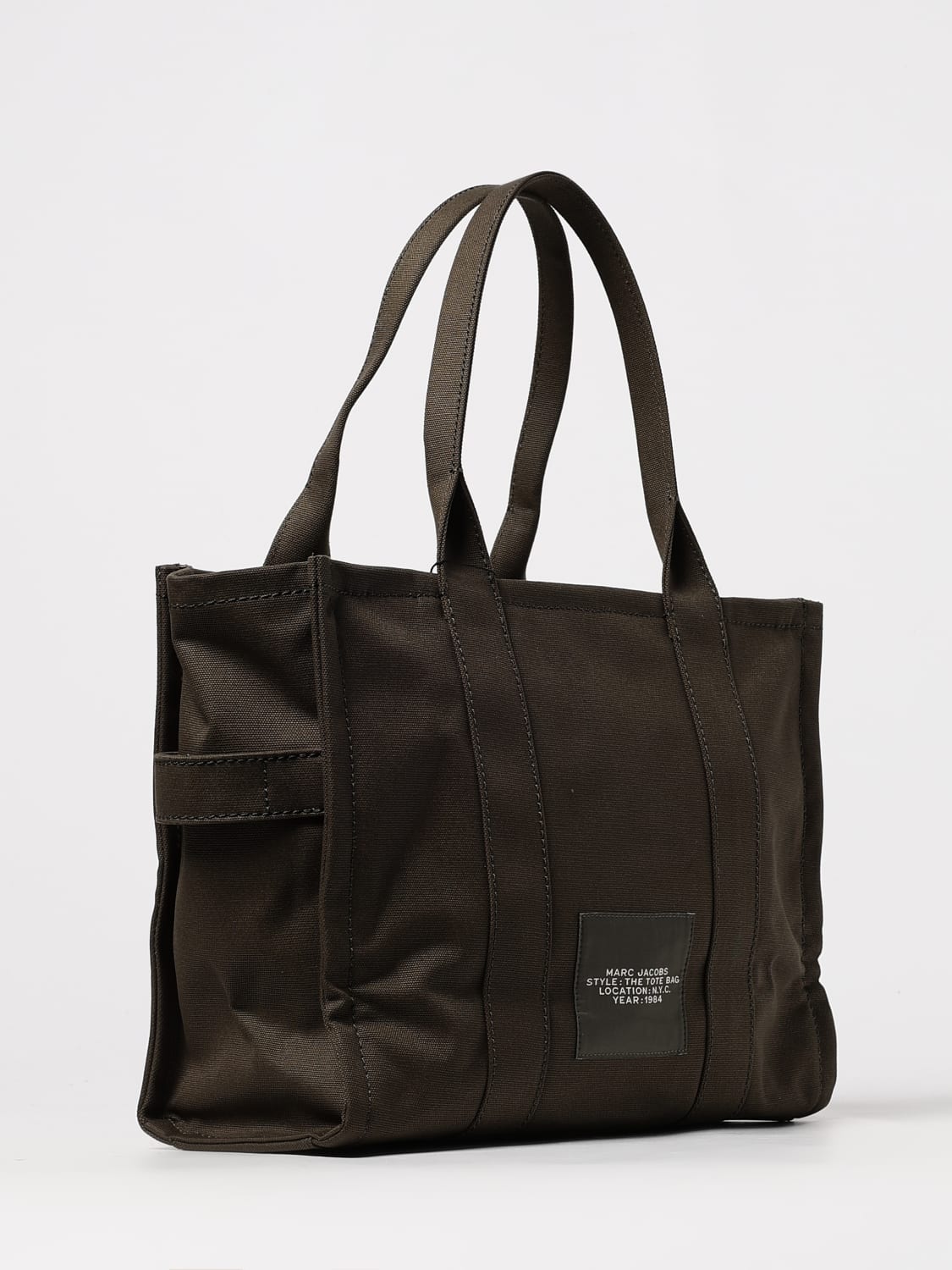 MARC JACOBS SAC CABAS: Sac porté main femme Marc Jacobs, Vert Militaire - Img 2