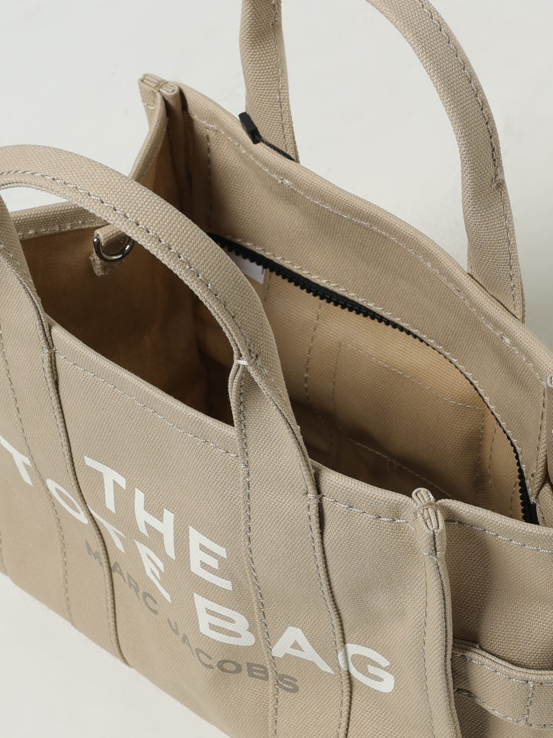 MARC JACOBS SAC À MAIN: Sac porté main femme Marc Jacobs, Beige - Img 3