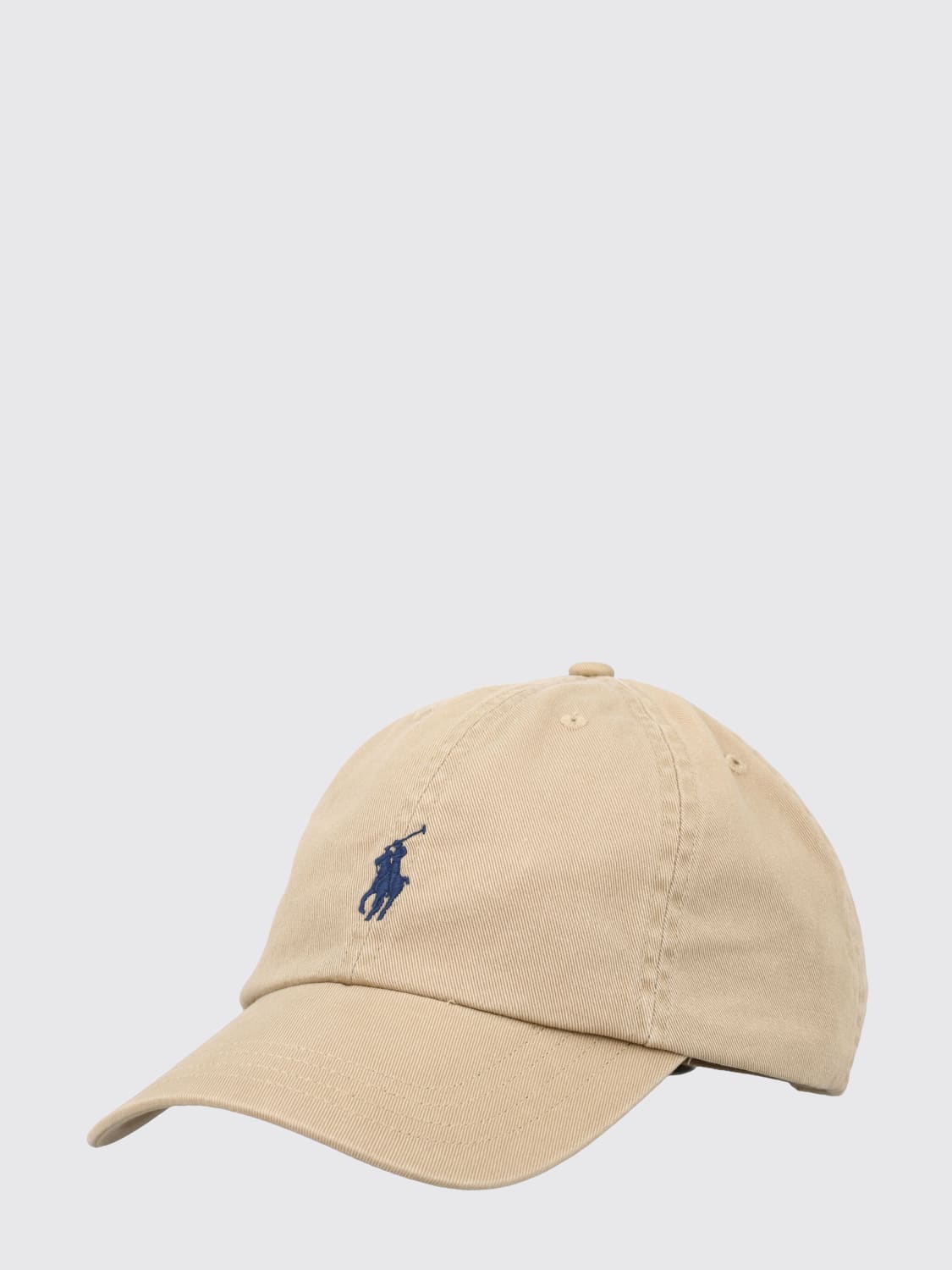 POLO RALPH LAUREN HAT: Hat men Polo Ralph Lauren, Beige - Img 1