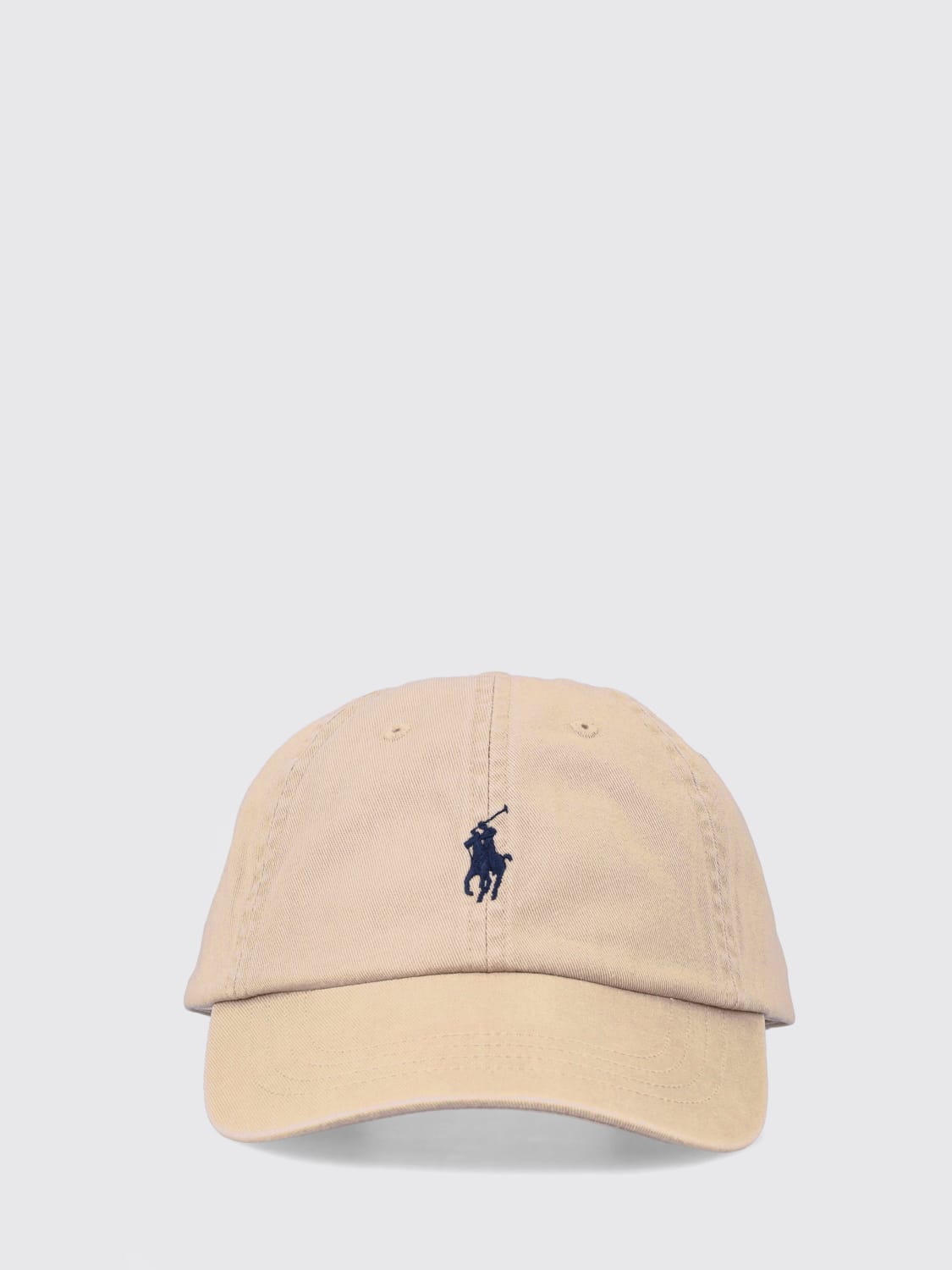 POLO RALPH LAUREN HAT: Hat men Polo Ralph Lauren, Beige - Img 2