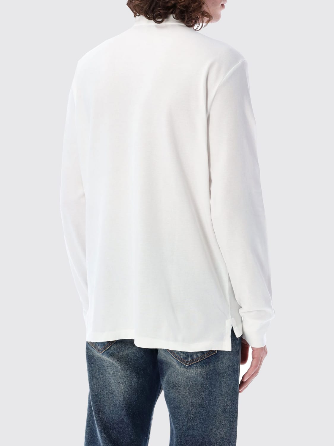 POLO RALPH LAUREN POLO SHIRT: T-shirt men Polo Ralph Lauren, White - Img 2