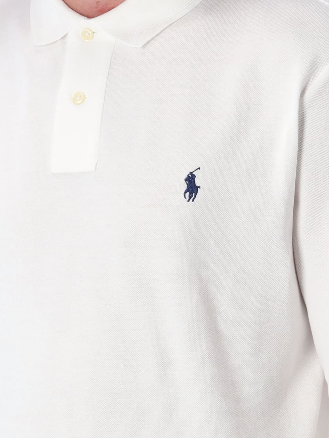 POLO RALPH LAUREN POLO SHIRT: T-shirt men Polo Ralph Lauren, White - Img 3