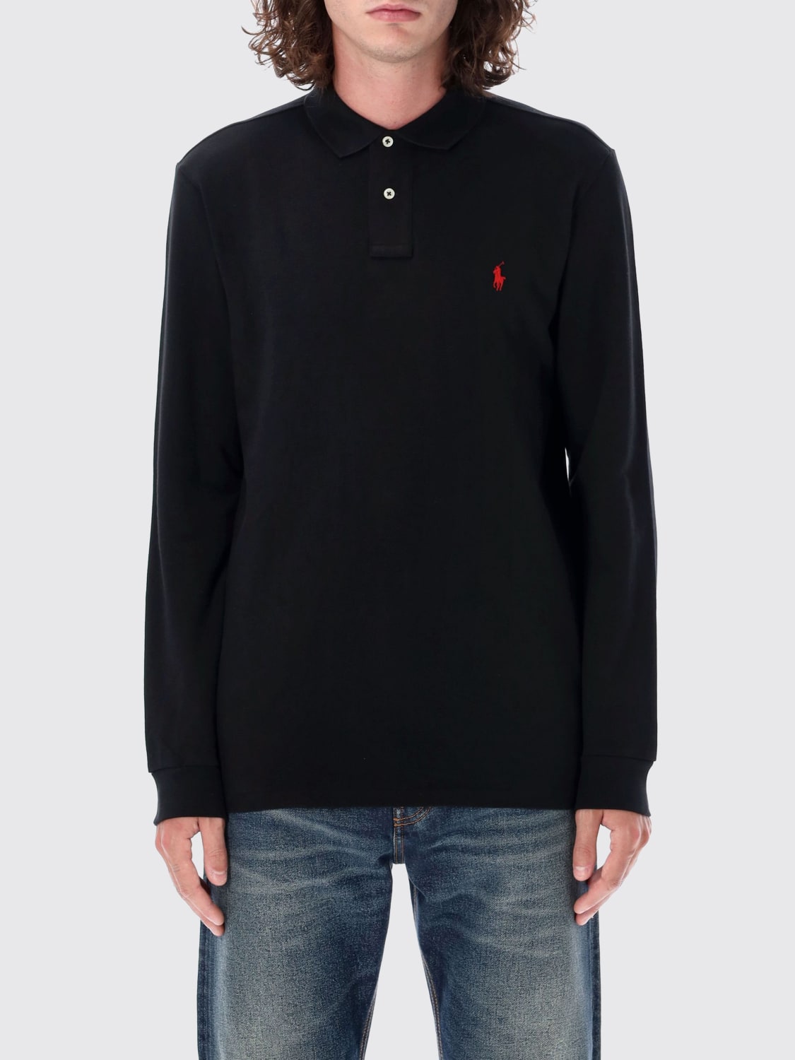 POLO RALPH LAUREN POLO: Polo basic Polo Ralph Lauren in cotone , Nero - Img 1
