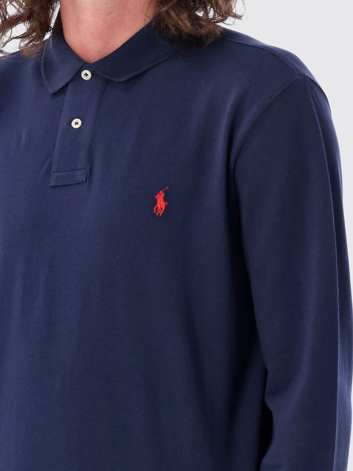 POLO RALPH LAUREN POLO SHIRT: T-shirt men Polo Ralph Lauren, Blue - Img 3