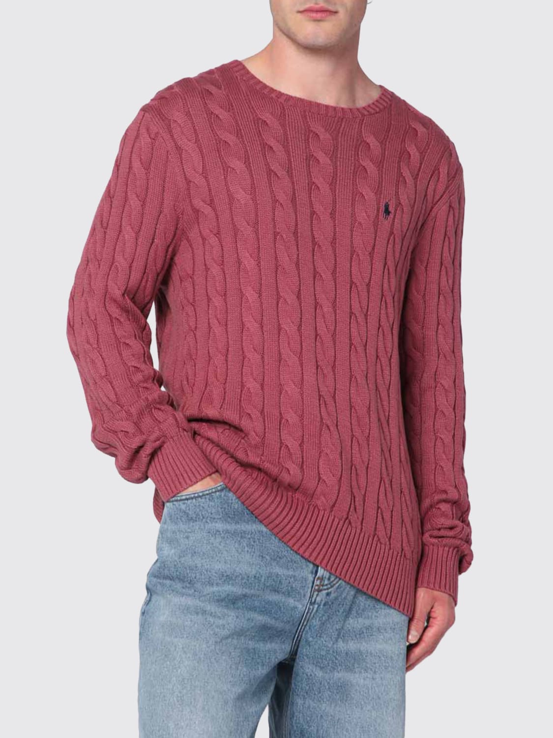 POLO RALPH LAUREN PULLOVER: Pullover herren Polo Ralph Lauren, Pflaume - Img 3