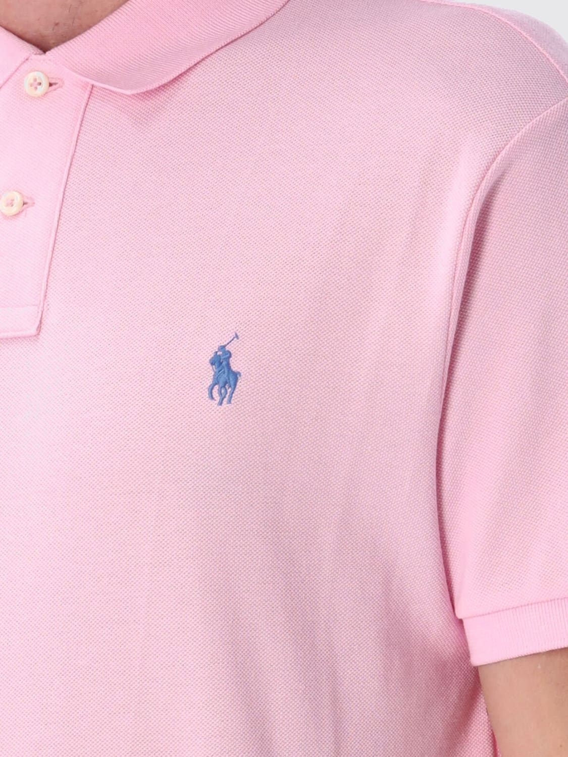 POLO RALPH LAUREN POLO SHIRT: T-shirt men Polo Ralph Lauren, Pink - Img 3