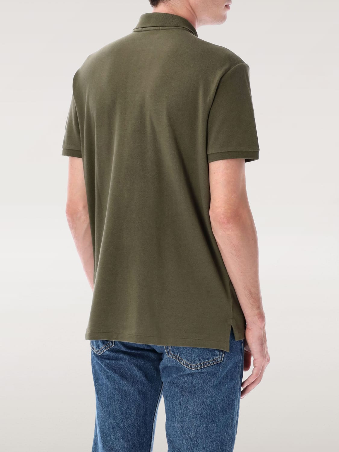 POLO RALPH LAUREN POLO SHIRT: T-shirt men Polo Ralph Lauren, Olive - Img 2