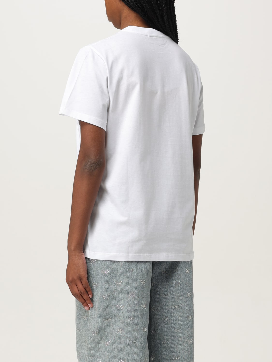 GANNI T-SHIRT: T-shirt woman Ganni, White - Img 2