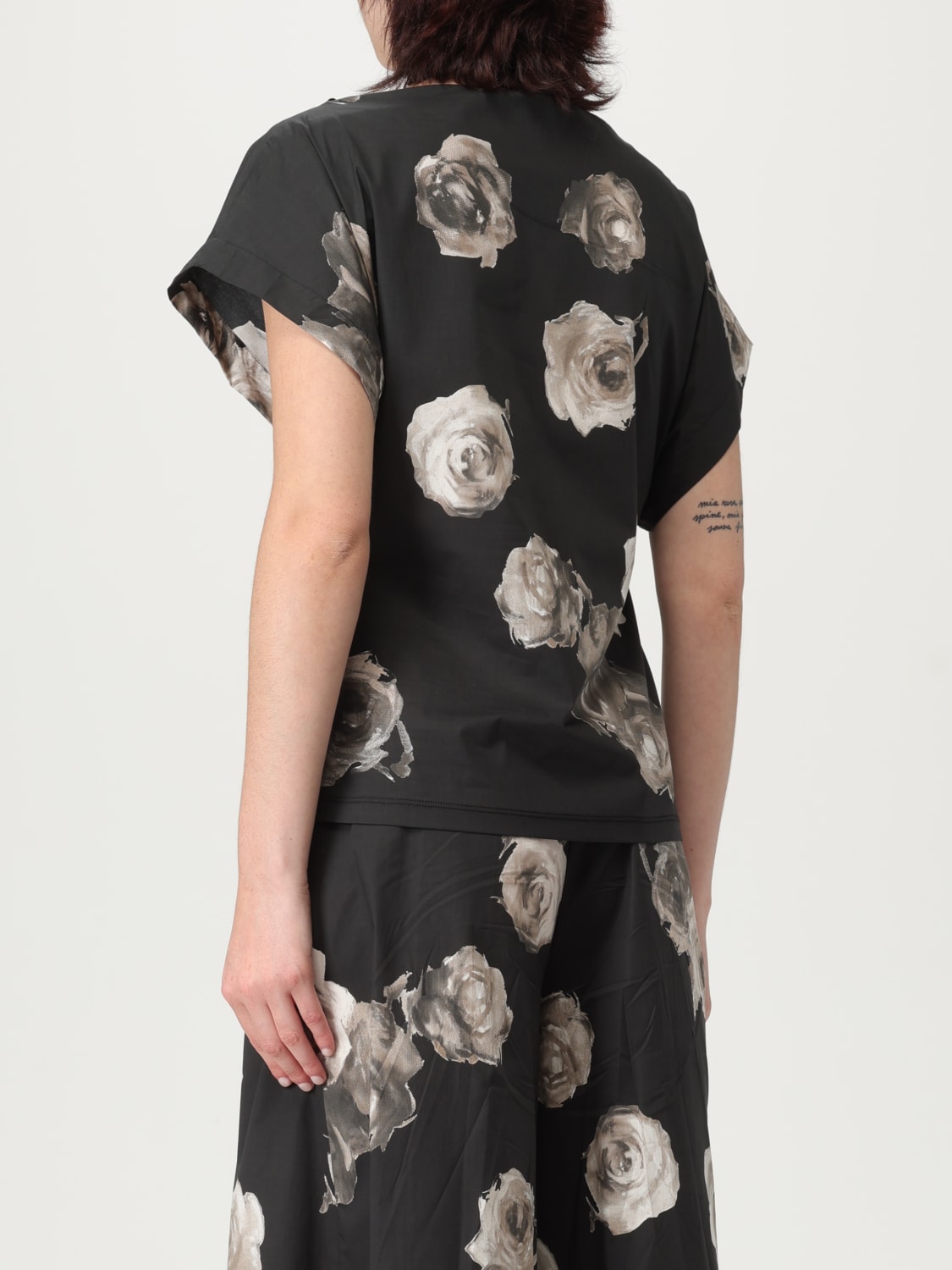 LIVIANA CONTI TOP: Sweater woman Liviana Conti, Black - Img 3