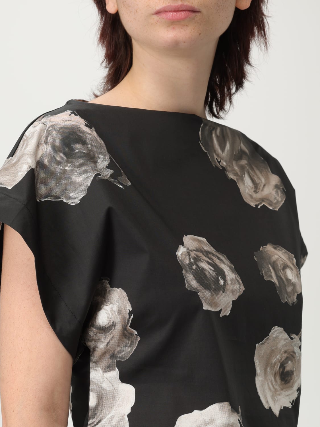 LIVIANA CONTI TOP: Sweater woman Liviana Conti, Black - Img 4