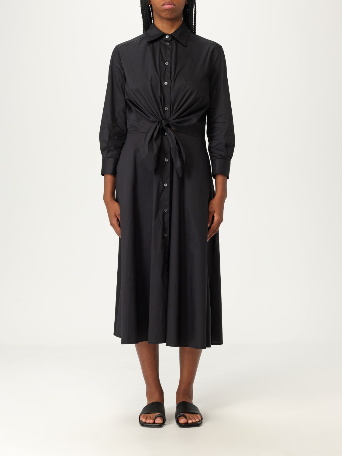 ワンピース LIVIANA CONTI Woman Dress Black L5SK63 Y69-0 LIVIANA CONTI: Dress woman - Black | Liviana Conti dress