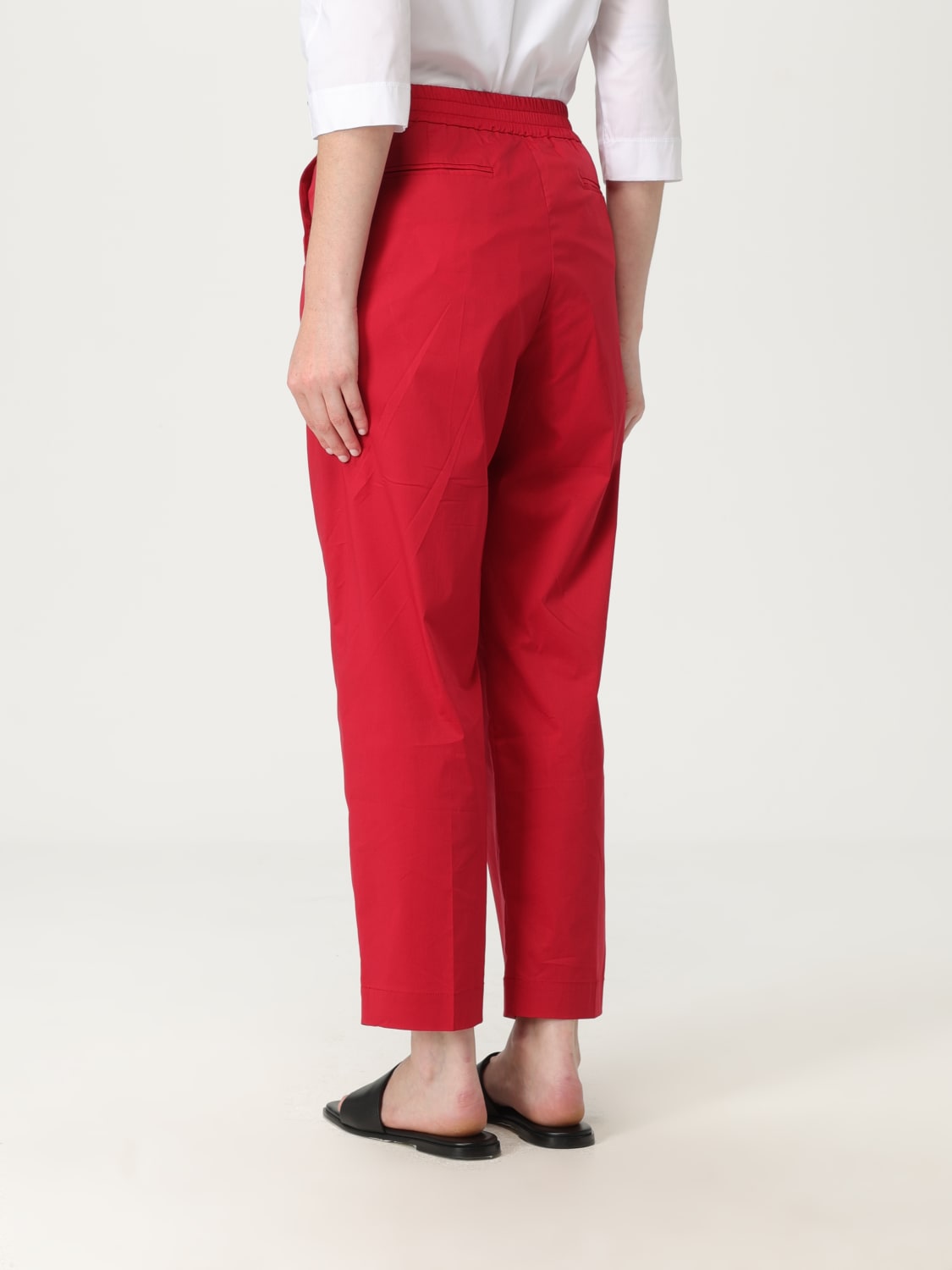 パンツ LIVIANA CONTI Woman Pants Red L5SK82 D33-0 LIVIANA CONTI: Pants woman - Red | Liviana Conti pants
