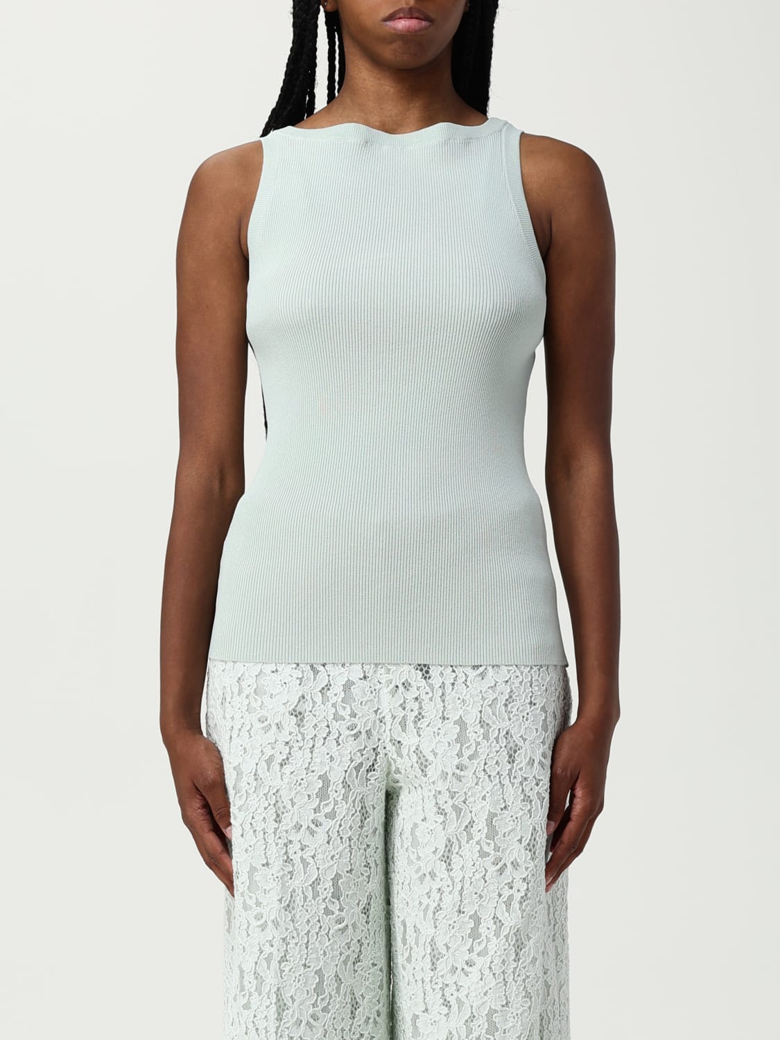 Tシャツ・カットソー LIVIANA CONTI Woman T-Shirt Water F5SA34 N66 LIVIANA CONTI: Top woman - Water | Liviana Conti t-shirt