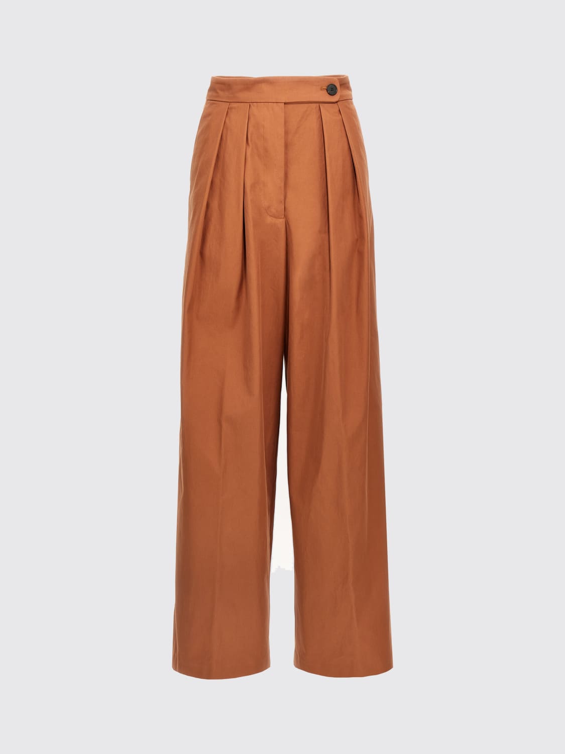 DRIES VAN NOTEN PANTS: Pants woman Dries Van Noten, Brown - Img 1