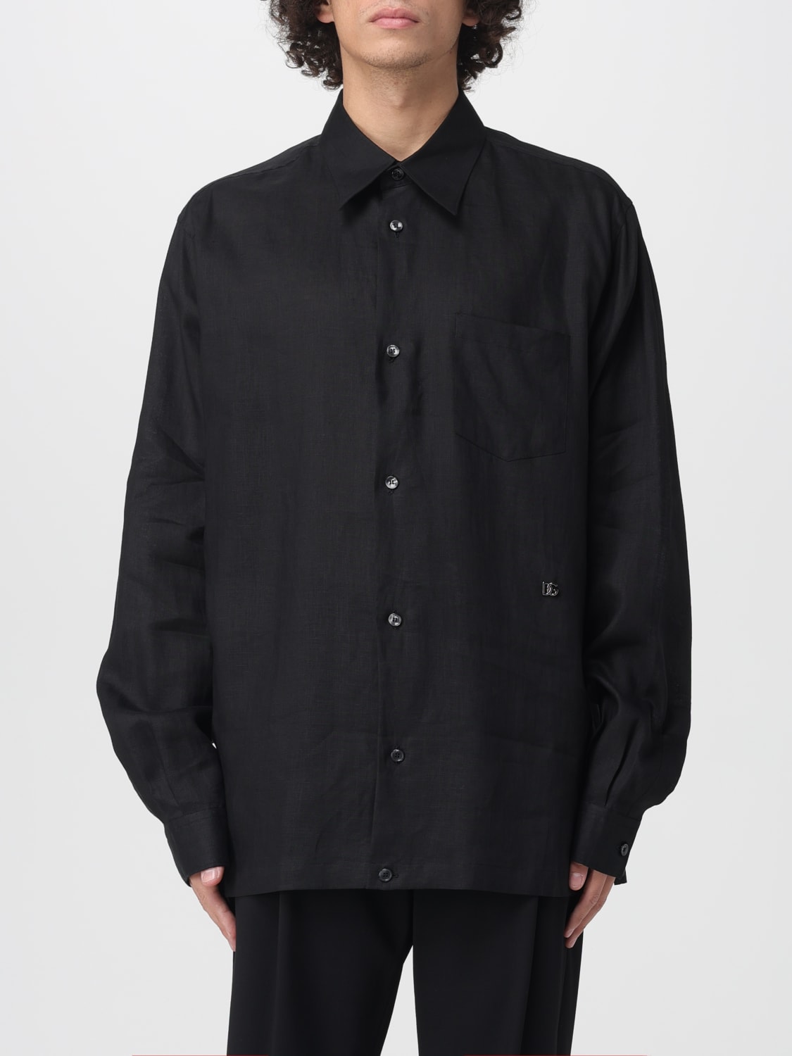 DOLCE & GABBANA SHIRT: Shirt men Dolce & Gabbana, Black - Img 1