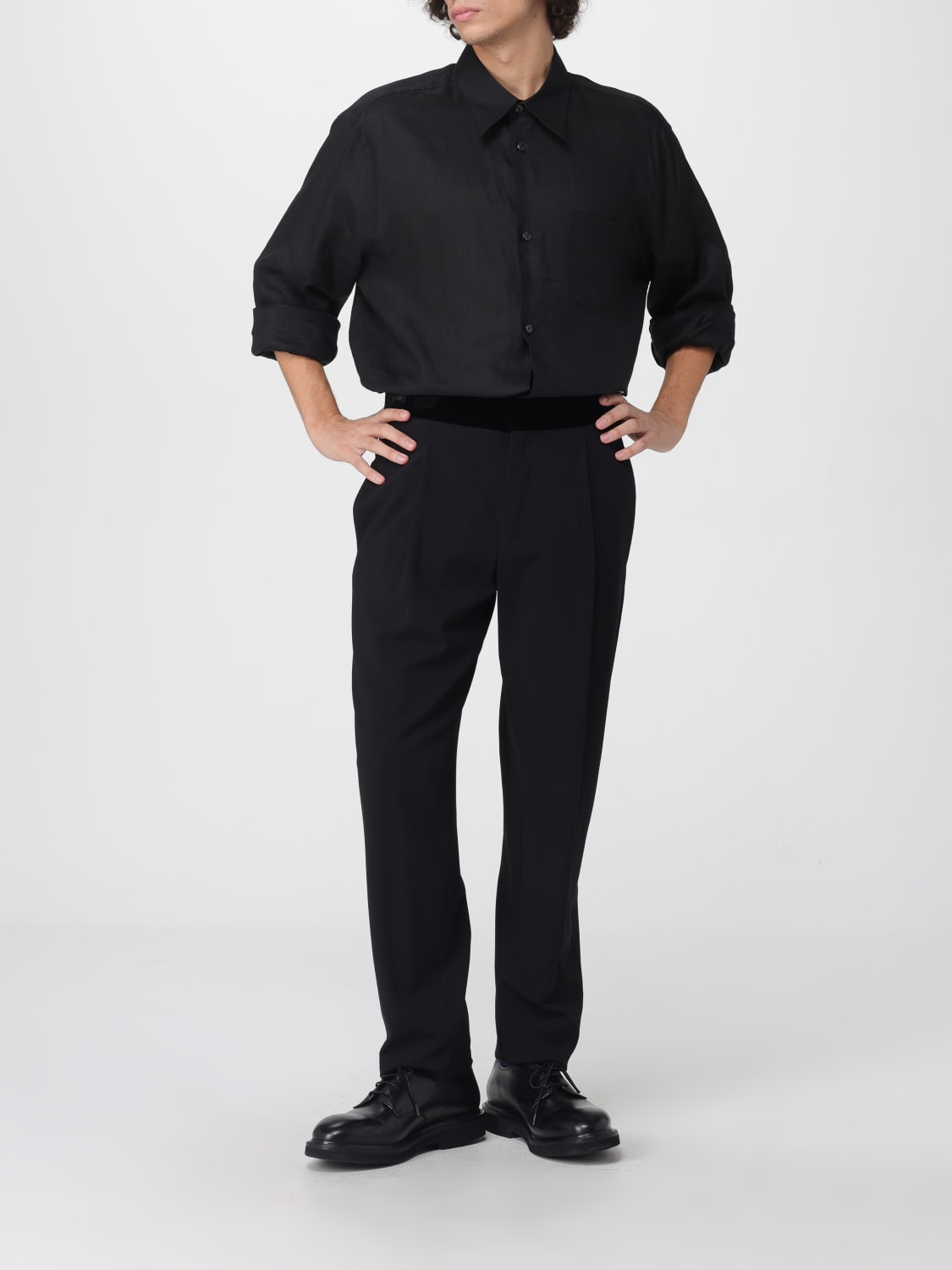 DOLCE & GABBANA SHIRT: Shirt men Dolce & Gabbana, Black - Img 2