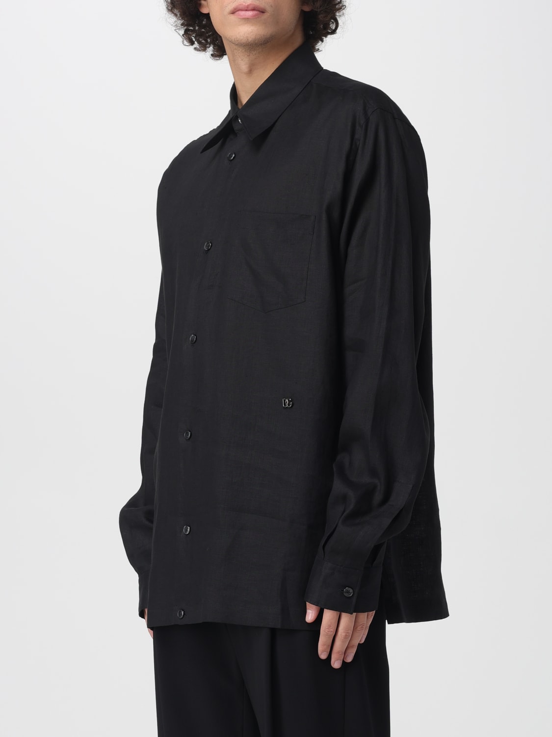 DOLCE & GABBANA SHIRT: Shirt men Dolce & Gabbana, Black - Img 4