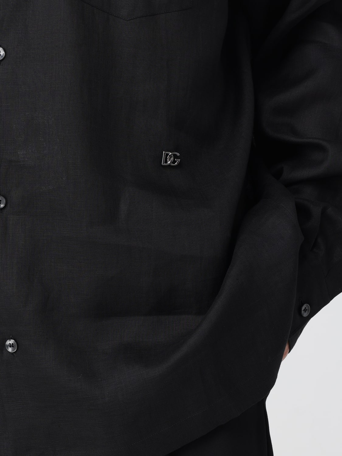 DOLCE & GABBANA SHIRT: Shirt men Dolce & Gabbana, Black - Img 5