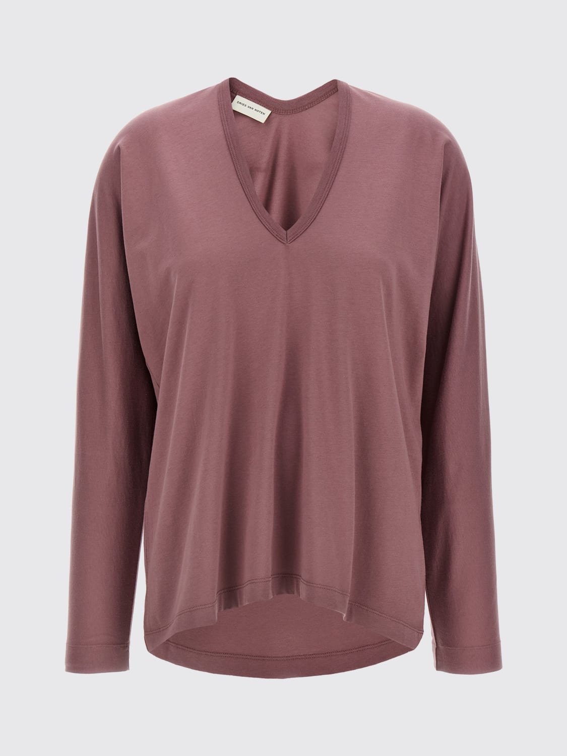 DRIES VAN NOTEN T-SHIRT: T-shirt woman Dries Van Noten, Violet - Img 1