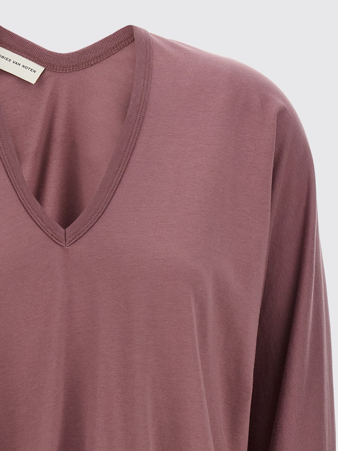 DRIES VAN NOTEN T-SHIRT: T-shirt woman Dries Van Noten, Violet - Img 3