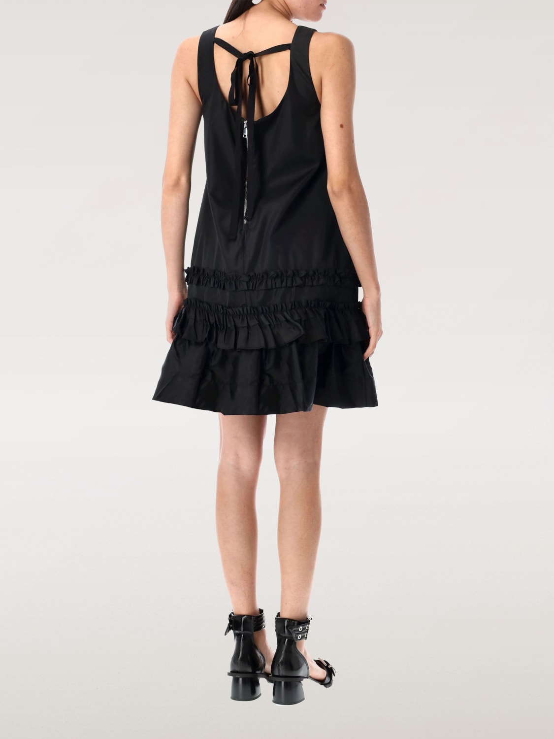 GANNI DRESS: Dress woman Ganni, Black - Img 2