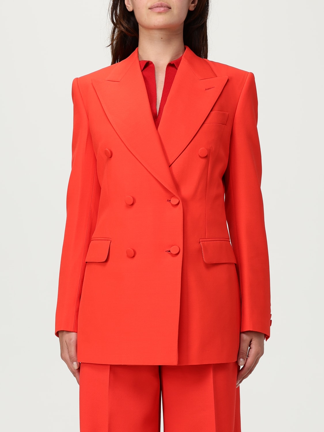 BRIONI VESTE: Veste femme Brioni, Rouge - Img 1