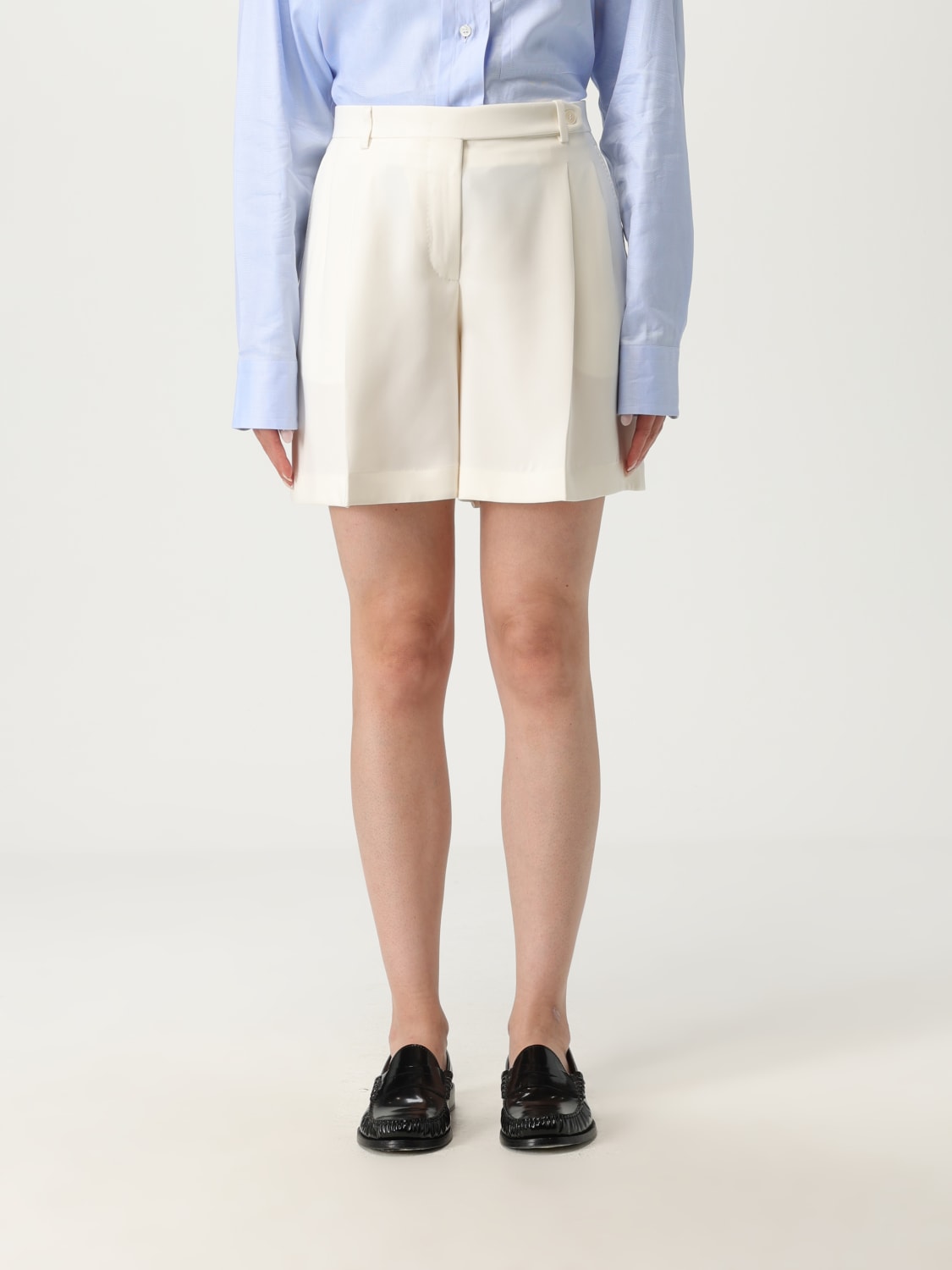 BRIONI SHORT: Short femme Brioni, Blanc - Img 1