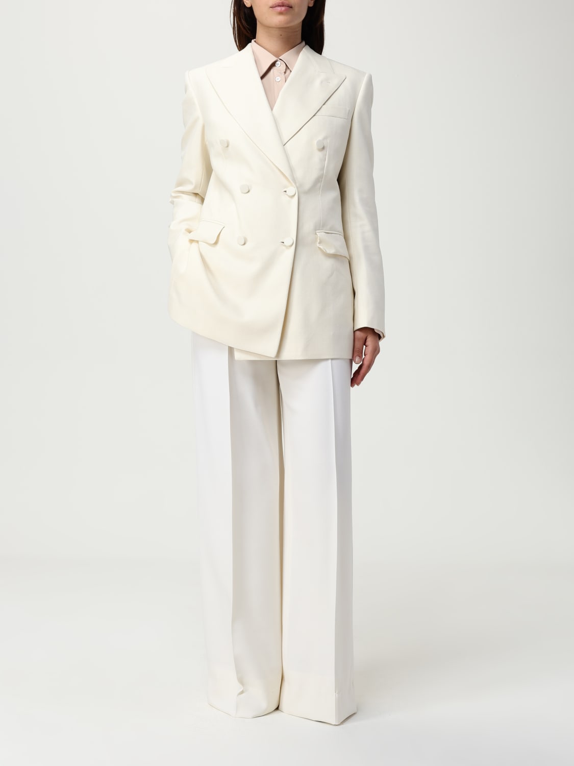 BRIONI PANTS: Pants woman Brioni, White - Img 2