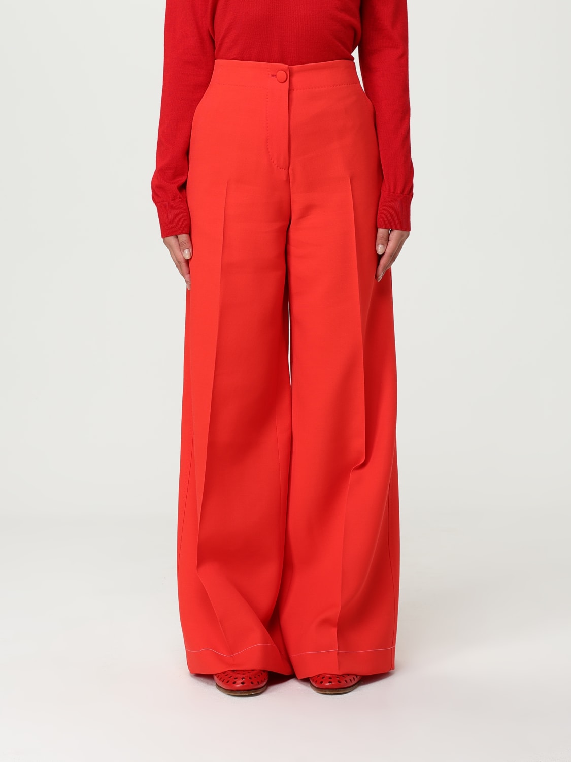 BRIONI PANTALONES: Pantalón mujer Brioni, Rojo - Img 1