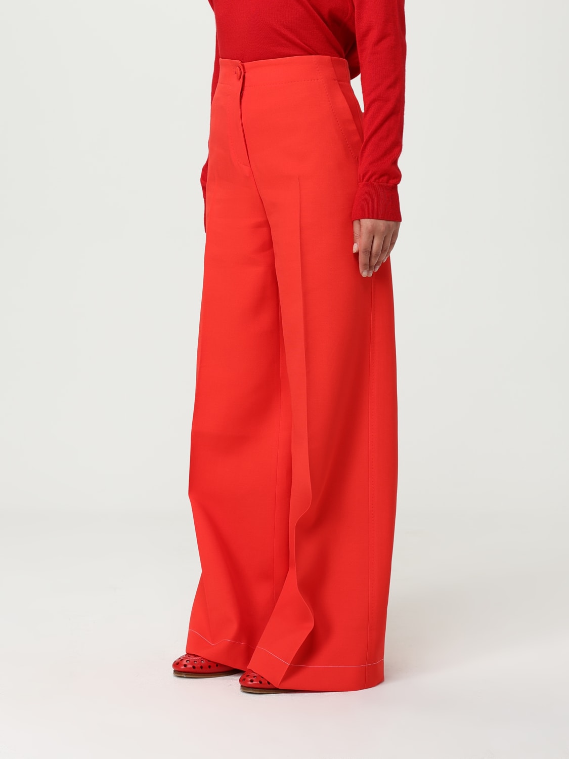 BRIONI PANTALONES: Pantalón mujer Brioni, Rojo - Img 4