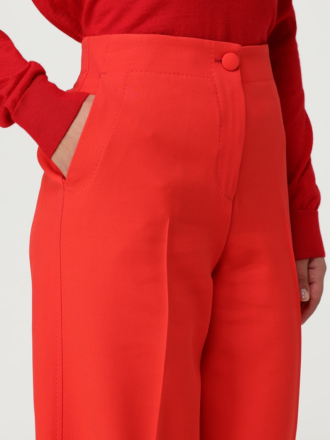 BRIONI PANTALONES: Pantalón mujer Brioni, Rojo - Img 5