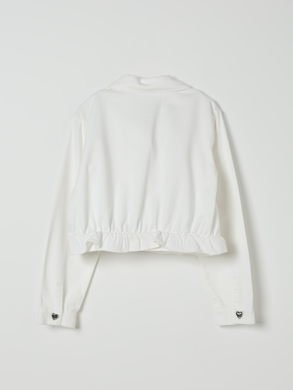 MOSCHINO JACKET: Jacket kids Moschino, White - Img 2