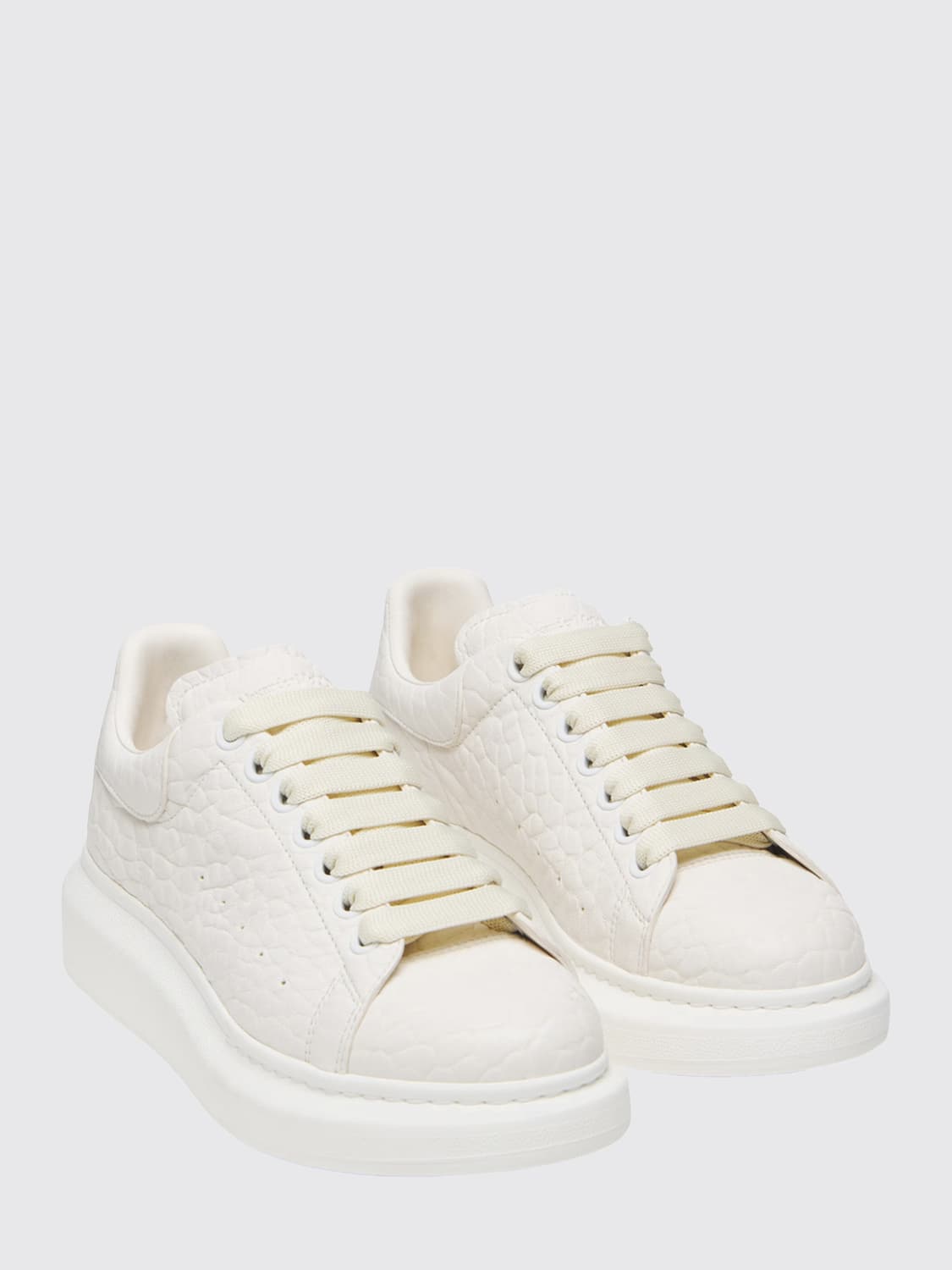 スニーカー ALEXANDER MCQUEEN Women Sneakers 808173WHADP 9062 WHITE Women's Oversized Sneaker in White | Alexander McQueen US