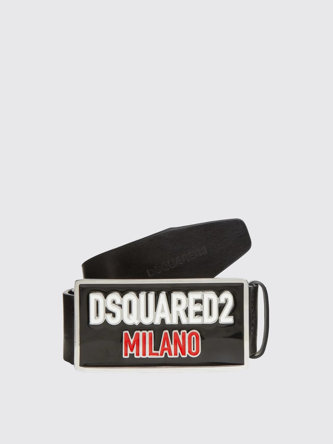 DSQUARED2 CINTURA: Cintura Dsquared2 in pelle , Nero - Img 1