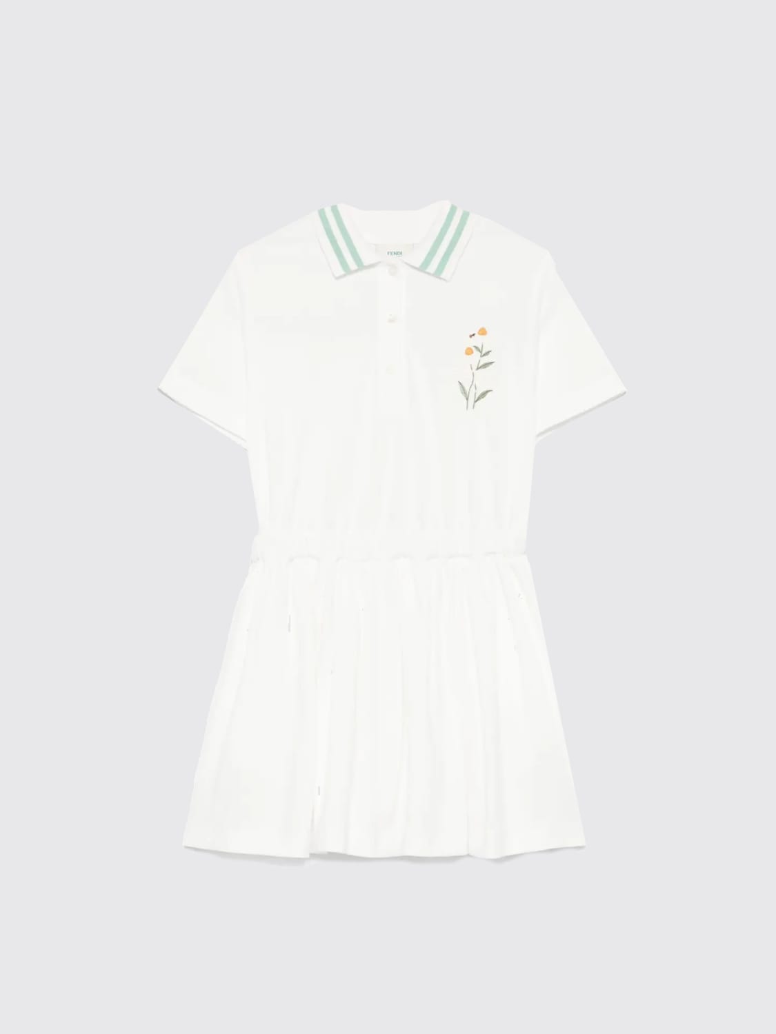 FENDI KLEID: Anzug kinder Fendi, Weiß - Img 1