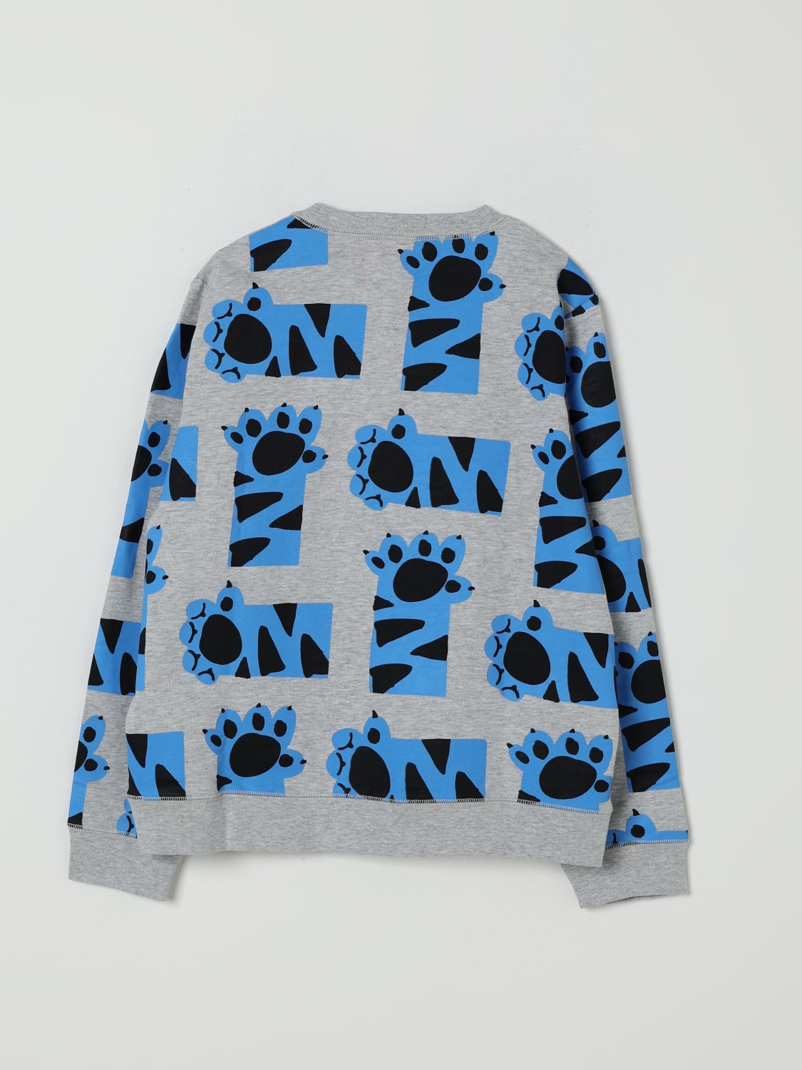 STELLA MCCARTNEY KIDS MAGLIA: Felpa stampata Stella McCartney Kids, Grigio - Img 2