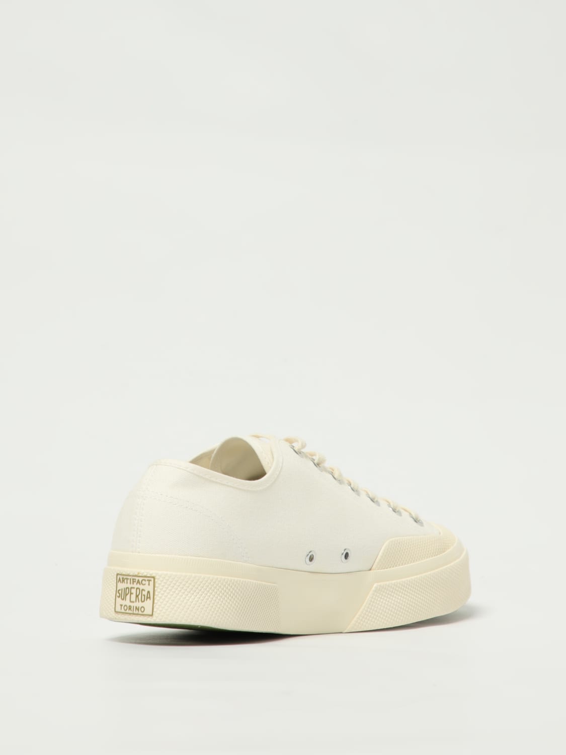 SUPERGA SNEAKERS: Sneakers 2432 Works Platform Superga in canvas , Bianco - Img 3