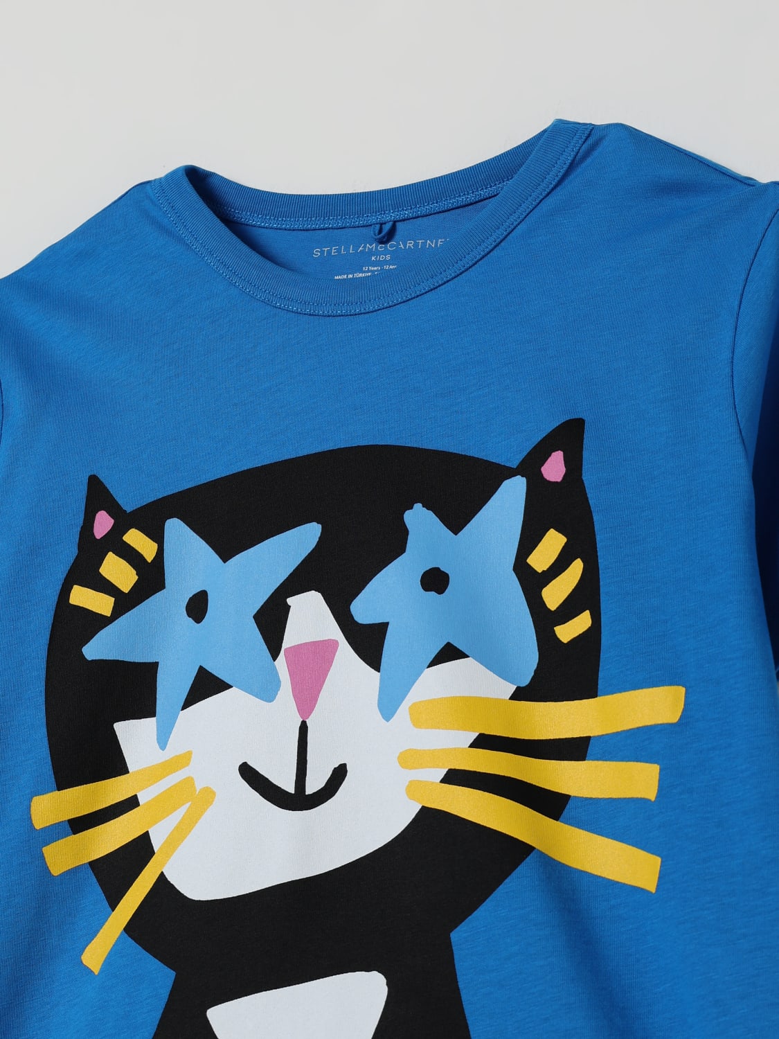 STELLA MCCARTNEY KIDS T-SHIRT: T-shirt kinder Stella McCartney Kids, Hellblau - Img 3