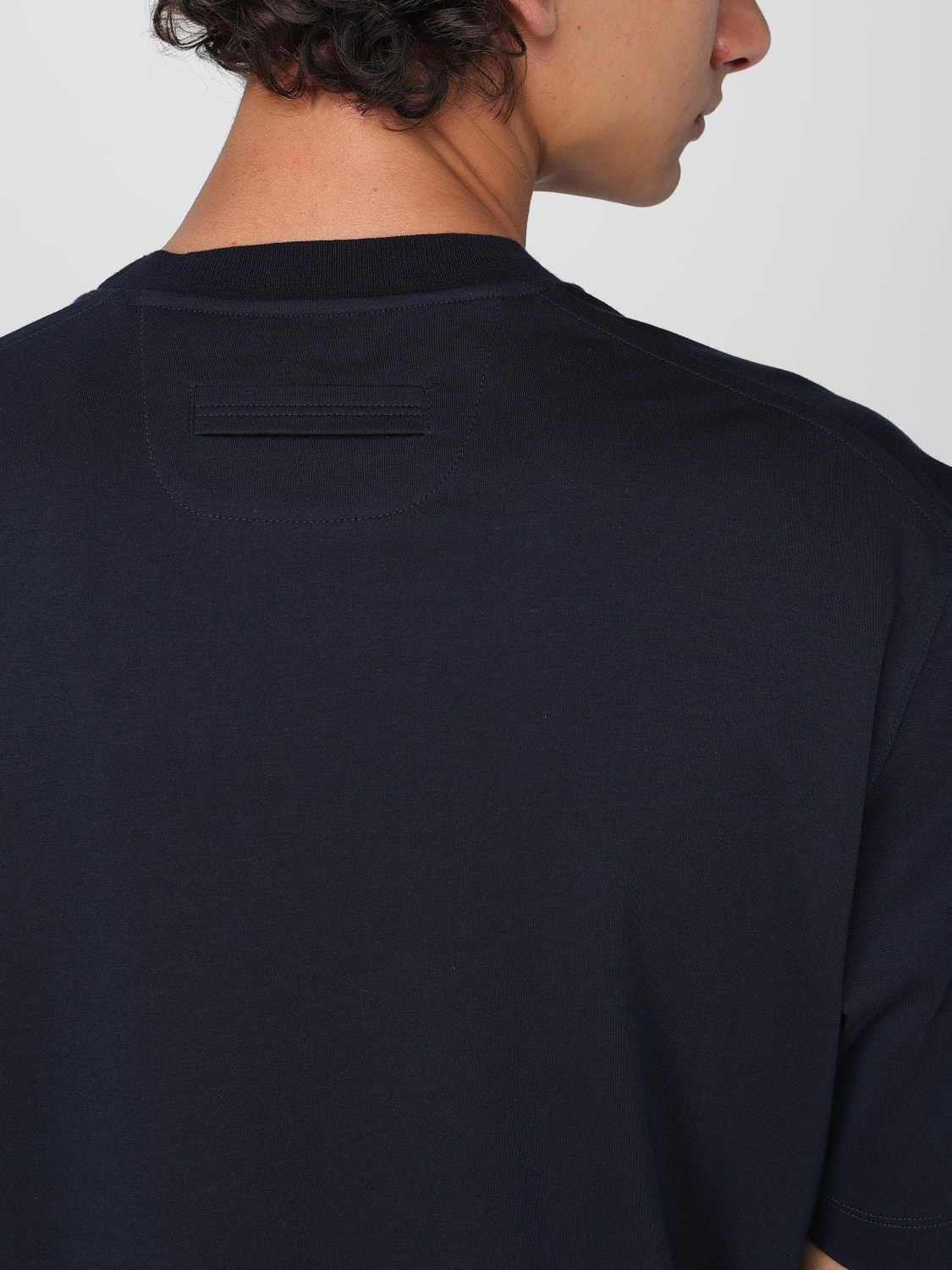 Tシャツ・カットソー ZEGNA Men T-shirt Blue RUF366A9F734 B09 ZEGNA: T-shirt men - Blue | Zegna t-shirt RUF366A9F734