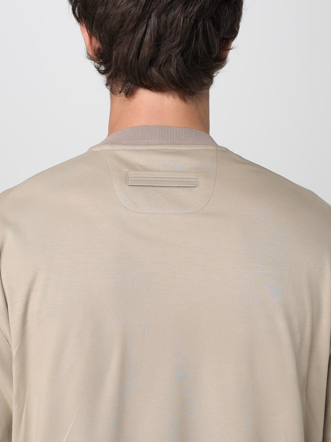 ZEGNA T-SHIRT: T-shirt men Zegna, Beige - Img 5