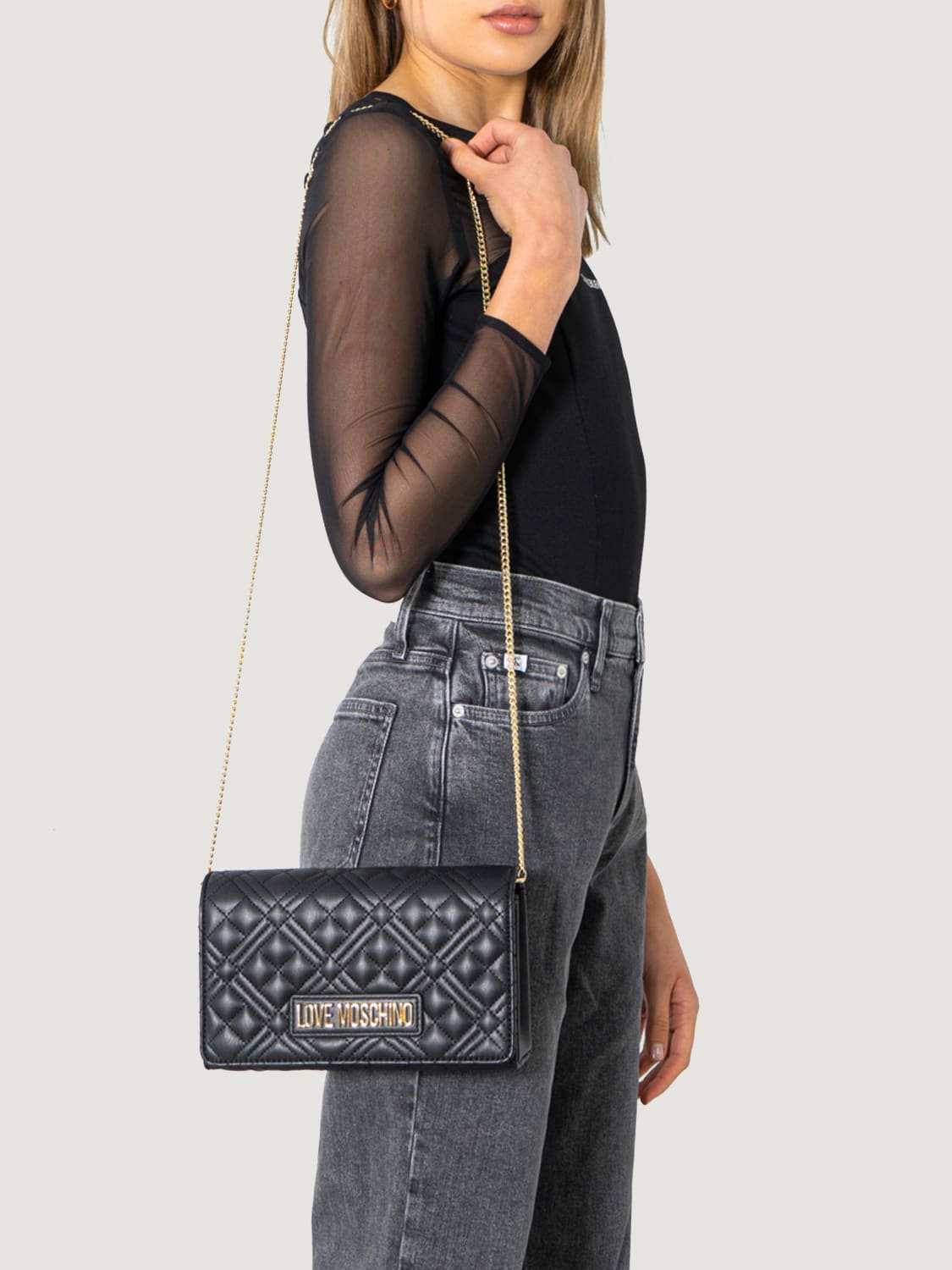 バッグ・カバンその他 LOVE MOSCHINO Woman Mini bag Black JC4079PP1MLA0 000 LOVE MOSCHINO: Mini bag woman - Black | Love Moschino