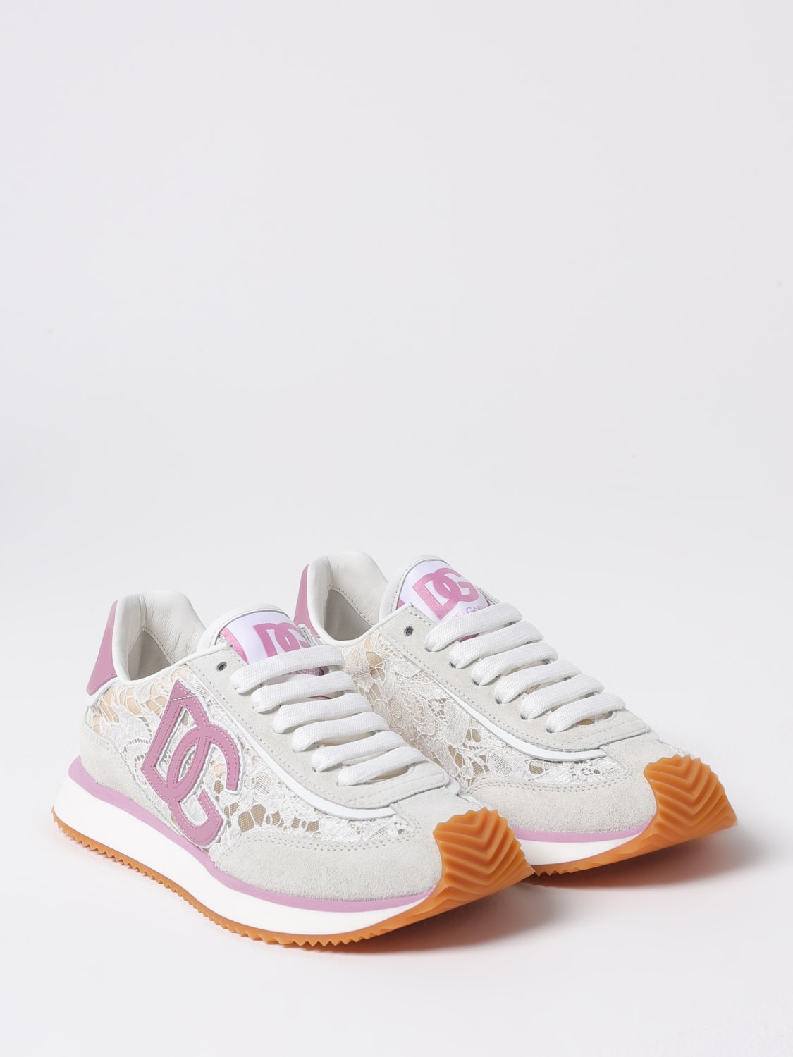 DOLCE & GABBANA СПОРТИВНАЯ ОБУВЬ: Спортивная обувь Женское Dolce & Gabbana, Белый 1 - Img 2